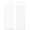 Levenger 100 Bookmark Cards, Ruled/Grid Clearance