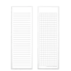 Levenger 100 Bookmark Cards, Ruled/Grid Clearance