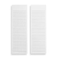 Levenger 100 Bookmark Cards, Ruled/Grid Clearance