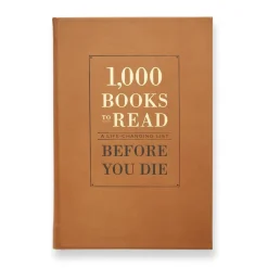 Levenger 1,000 Books to Read Before You Die Tan Best
