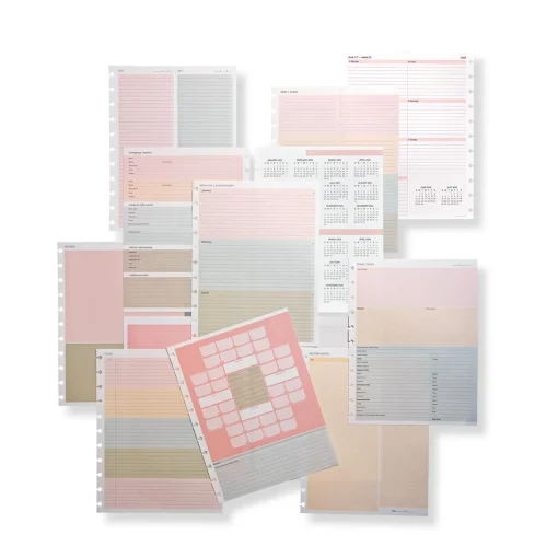 Levenger 2026 Circa Modern smartPlanner Weekly Agenda Refill Clearance