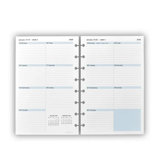 Levenger 2026 Circa smartPlanner Slim Refill Clearance