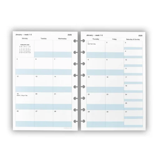 Levenger 2026 Circa smartPlanner Slim Refill Clearance