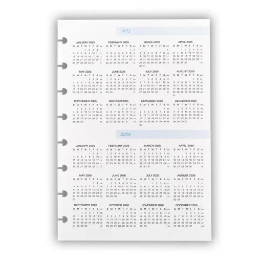 Levenger 2026 Circa smartPlanner Slim Refill Clearance