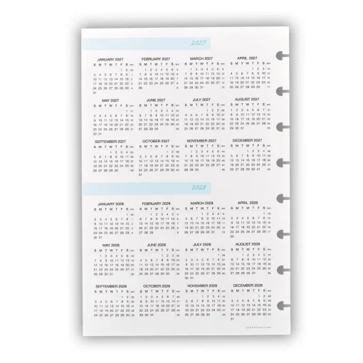 Levenger 2026 Circa smartPlanner Slim Refill Clearance