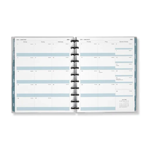 Levenger 2026 Circa smartPlanner Weekly Agenda Discbound Notebook Outlet