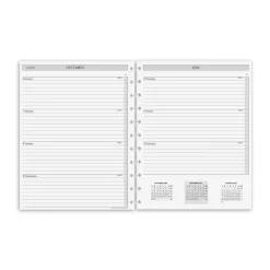 Levenger 2026 Circa Sunday Start Weekly Agenda Refill, Horizontal Online