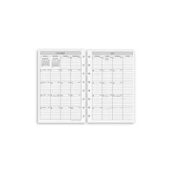 Levenger 2026 Circa Sunday Start Weekly Agenda Refill, Horizontal Online