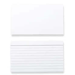 Levenger 100 Horizontal Ruled 3 x 5 Cards Best