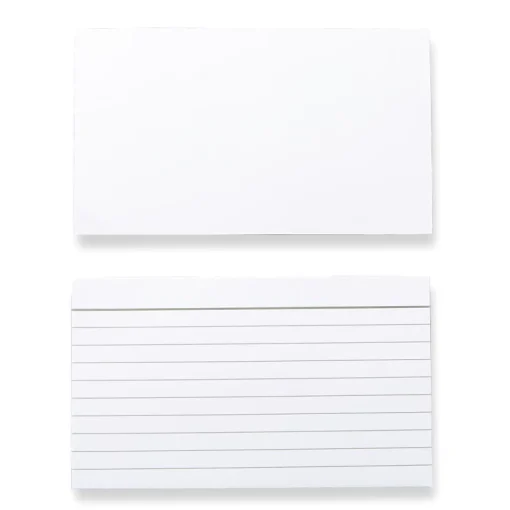 Levenger 100 Horizontal Ruled 3 x 5 Cards Best
