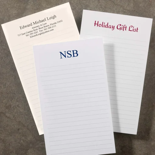 Levenger 250 Personalized 3 x 5 Cards, Vertical Ruled New