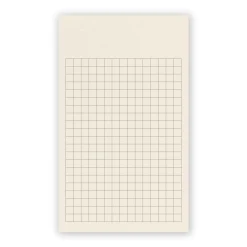 Levenger 500 Personalized 3 x 5 Cards, Vertical Grid Best