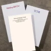 Levenger 500 Personalized 3 x 5 Cards, Vertical Plain Sale