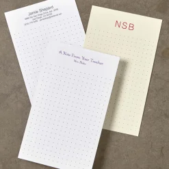 Levenger 100 Personalized 3 x 5 Cards, Vertical Dot Grid Best