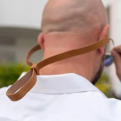 Levenger Adjustable Leather Eyeglass Strap New