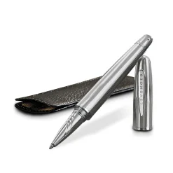 Levenger Aero Elite Pen in Sleeve Chrome Hot