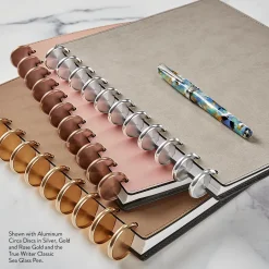 Levenger Aluminum Circa Notebook Discs (set of 11) Outlet