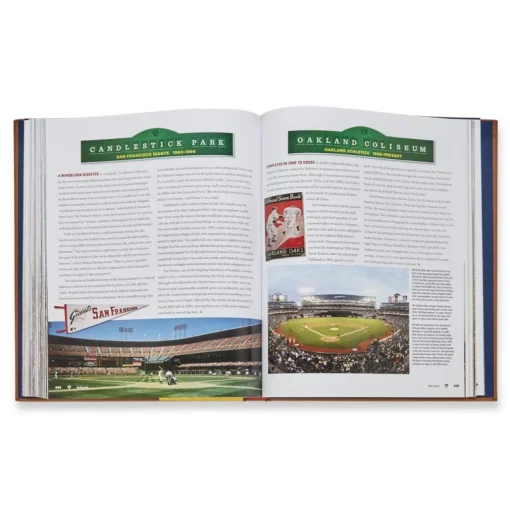 Levenger Ballparks Past and Present Clearance