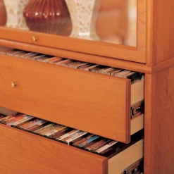 Levenger Barrister Bookcase Double Drawer Section Best