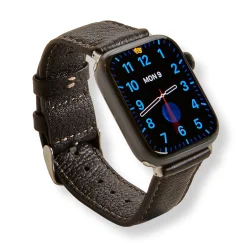 Levenger Bomber Jacket Apple Watch Strap Mocha