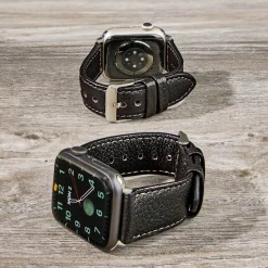 Levenger Bomber Jacket Apple Watch Strap Mocha