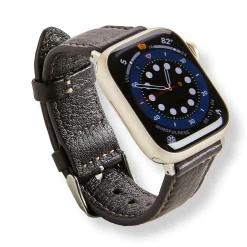 Levenger Bomber Jacket Apple Watch Strap Mocha