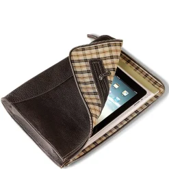 Levenger Bomber Jacket Briefolio Mocha