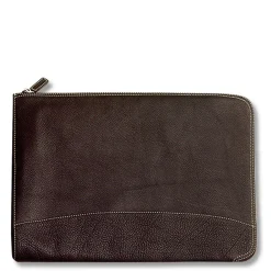 Levenger Bomber Jacket Briefolio Mocha