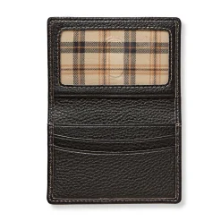 Levenger Bomber Jacket Essential Card Wallet Mocha Outlet