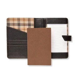 Levenger Bomber Jacket True Notes Folio Mocha Hot