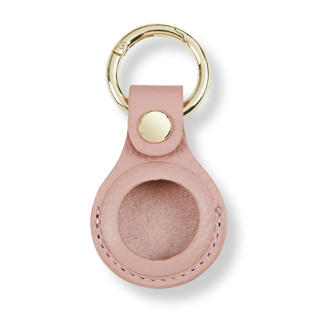 Levenger Carrie Leather Smart Tag Key Fob