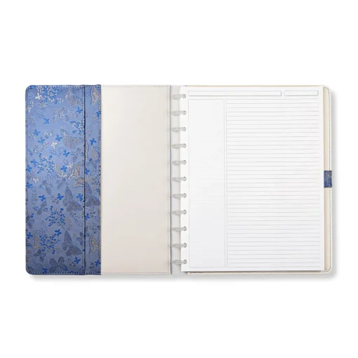 Levenger Circa Butterfly Brocade Discbound Notebook Outlet