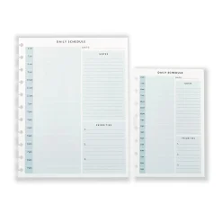 Levenger Circa By-The-Hour Daily Scheduler Refill (100 Sheets) Discount