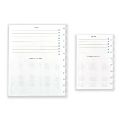 Levenger Circa By-The-Hour Daily Scheduler Refill (100 Sheets) Discount