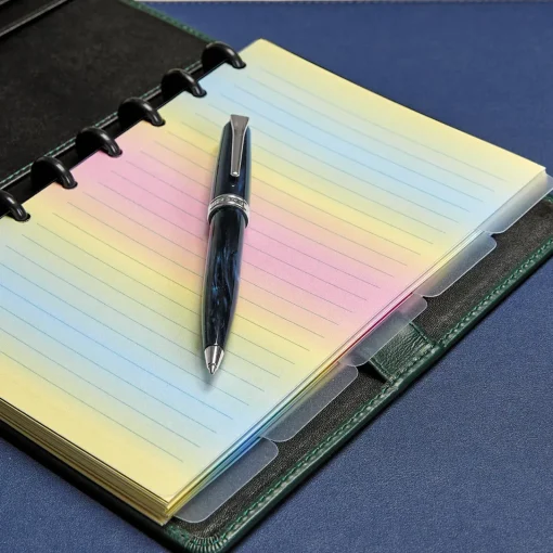 Levenger Circa Clear Discbound Notebook Dividers (set of 5)