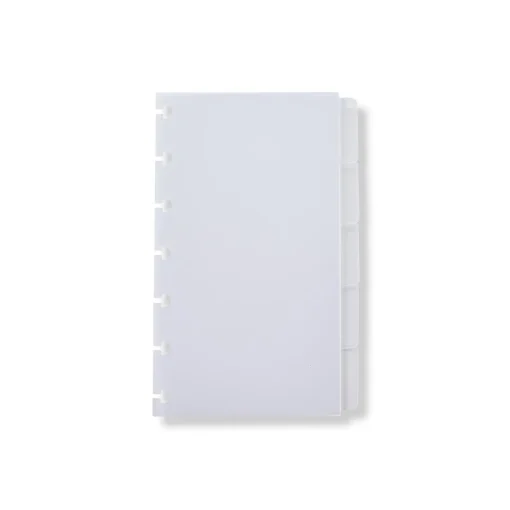 Levenger Circa Clear Discbound Notebook Dividers (set of 5)