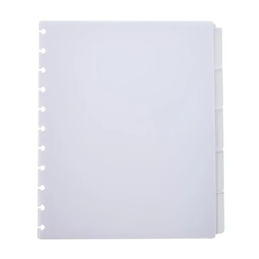Levenger Circa Clear Discbound Notebook Dividers (set of 5)