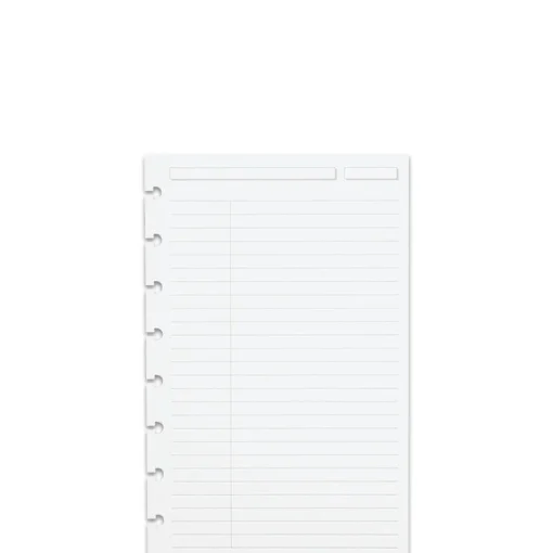 Levenger Circa College Ruled Discbound Refill (100 sheets) Outlet