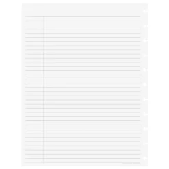 Levenger Circa College Ruled without Title Box Discbound Refill (100 sheets)