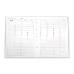 Levenger Circa Discbound Notebook Time Tracker Set Outlet