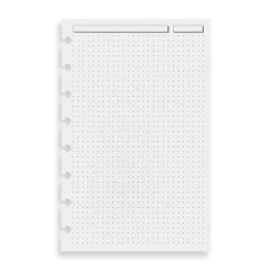 Levenger Circa Dot Grid Discbound Refill (300 sheets) Clearance