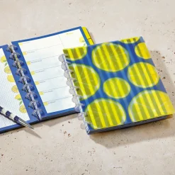 Levenger Circa Lemonade Weekly/Monthly Undated Agenda Notebook Best