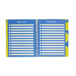 Levenger Circa Lemonade Weekly/Monthly Undated Agenda Notebook Best