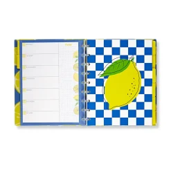 Levenger Circa Lemonade Weekly/Monthly Undated Agenda Notebook Best