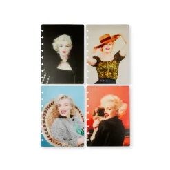 Levenger Circa Marilyn Monroe Translucent Discbound Covers