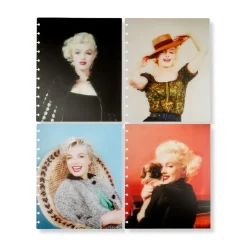 Levenger Circa Marilyn Monroe Translucent Discbound Covers
