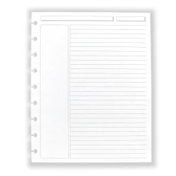 Levenger Circa Midway Annotation 1/4" Ruled Refill (100 sheets)
