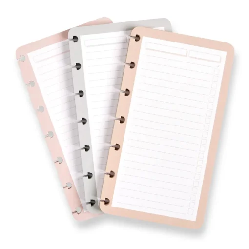 Levenger Circa Modern Checklist Discbound Pad Trio (set of 3) Outlet