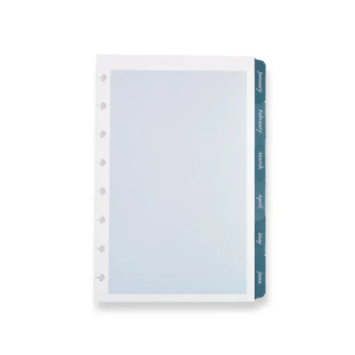 Levenger Circa Monthly Tab Dividers (set of 12) Hot