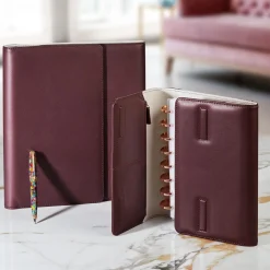 Levenger Circa Opulent Leather Tri Folio Outlet